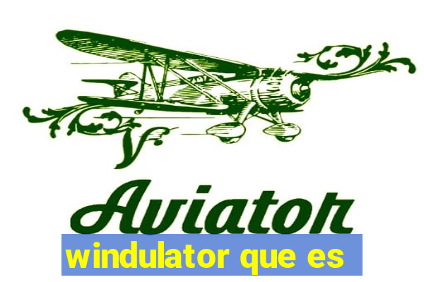 windulator que es